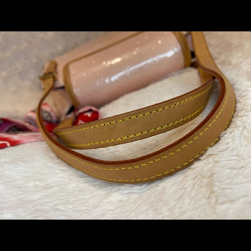 ❌SOLD❌ Louis Vuitton Vernis Monogram Biscayne Bay - Rose Ballerine - Picture 5 of 13